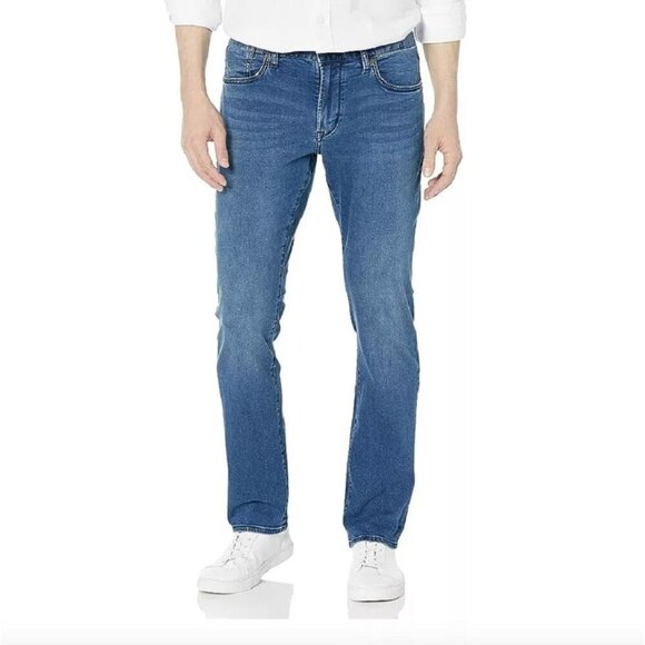 John Varvatos Men's Bowery Slim Straight Jeans BULB Wash Mens Size 31 - Picture 1 of 8